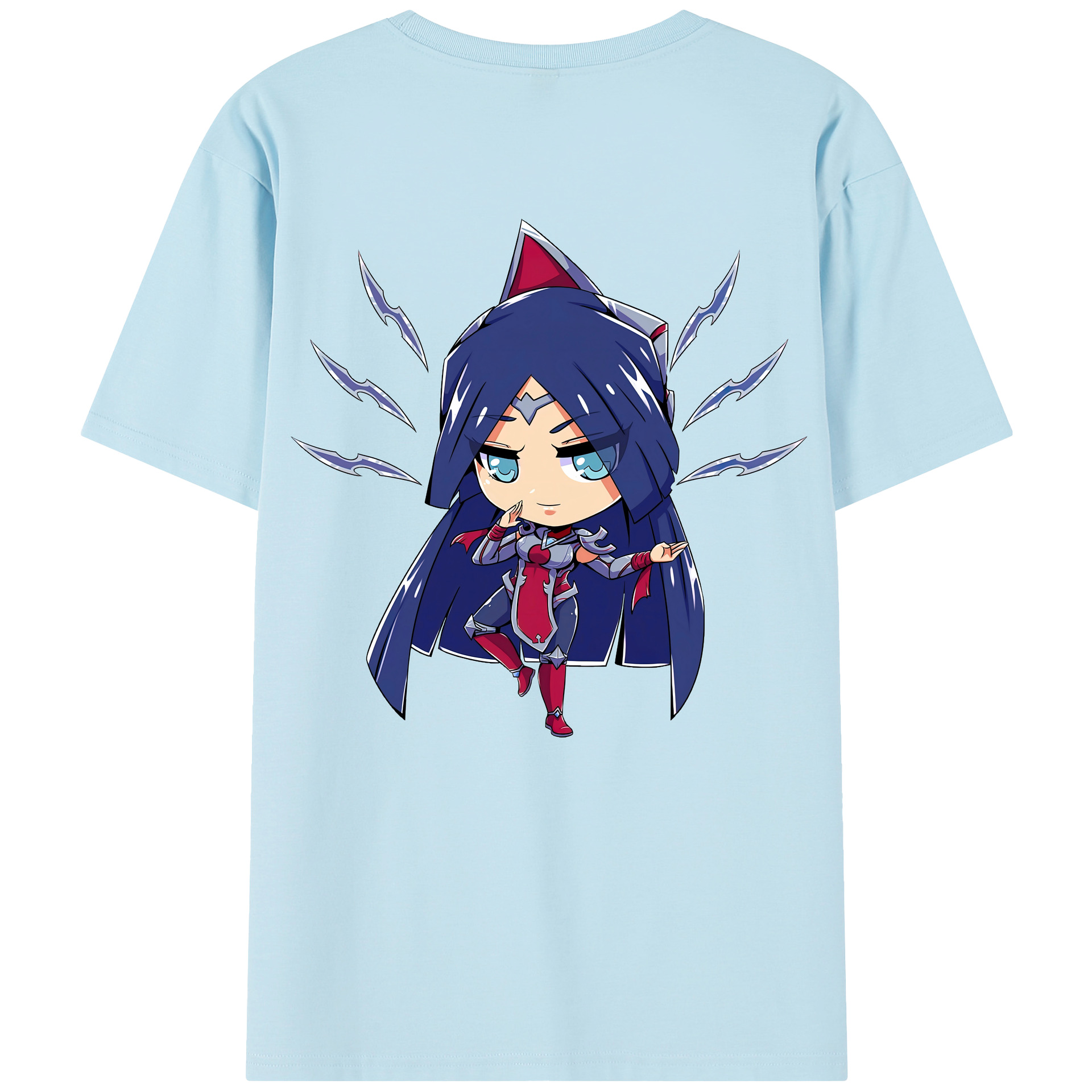 リーグ・オブ・レジェンド League of Legends LOL 綿100％半袖Tシャツ（背面プリント）